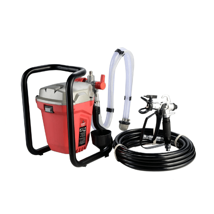 Pulverizador de pintura sem ar de alta pressão 650 w pistola de pintura 3000 psi 5/8 hp para empreiteiro profissional e pintura diy